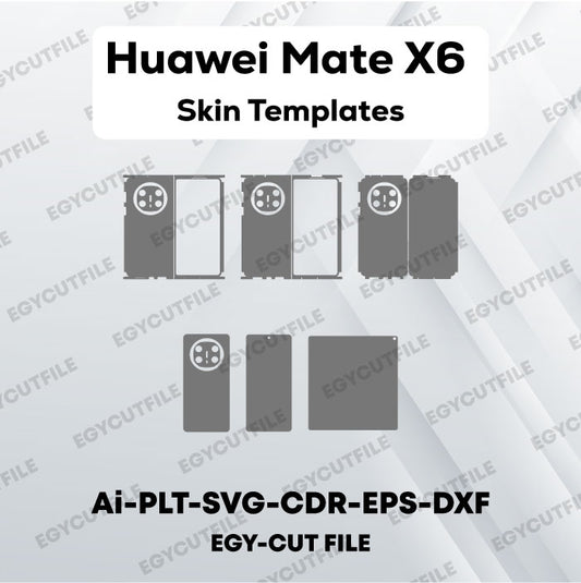 Huawei Mate X6 Vector Skin Cut Files