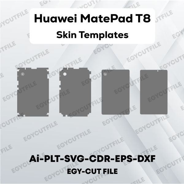 Huawei MatePad T8 Vector Skin Cut Files