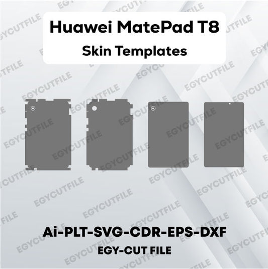 Huawei MatePad T8 Vector Skin Cut Files