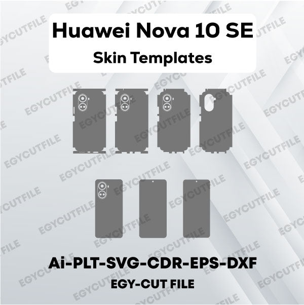 Huawei Nova 10 SE Vector Skin Cut Files