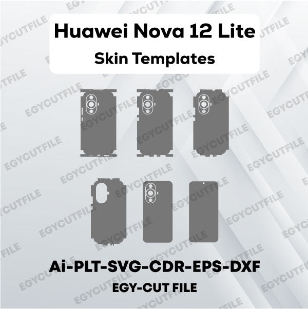 Huawei Nova 12 Lite Vector Skin Cut Files