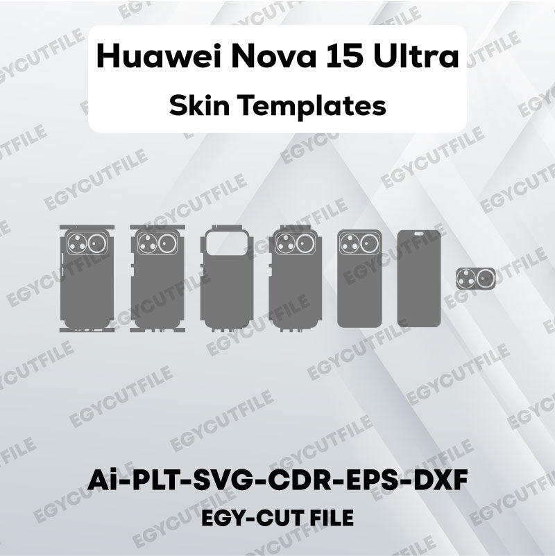 Huawei Nova 15 Ultra Vector Skin Cut Files