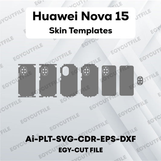 Huawei Nova 15 Vector Skin Cut Files