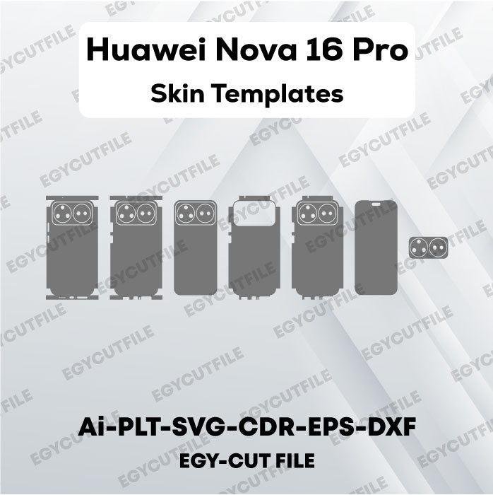 Huawei Nova 16 Pro Vector Skin Cut Files