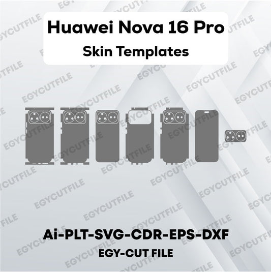 Huawei Nova 16 Pro Vector Skin Cut Files
