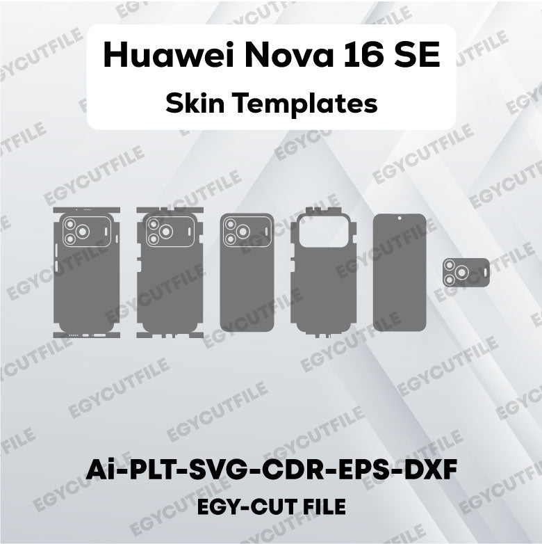 Huawei Nova 16 SE Vector Skin Cut Files