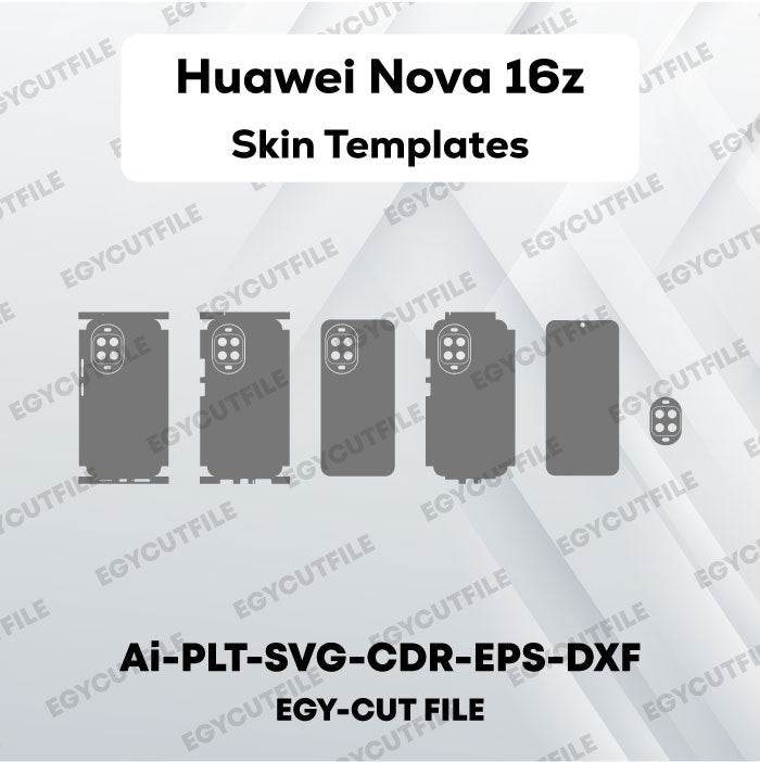 Huawei Nova 16z Vector Skin Cut Files