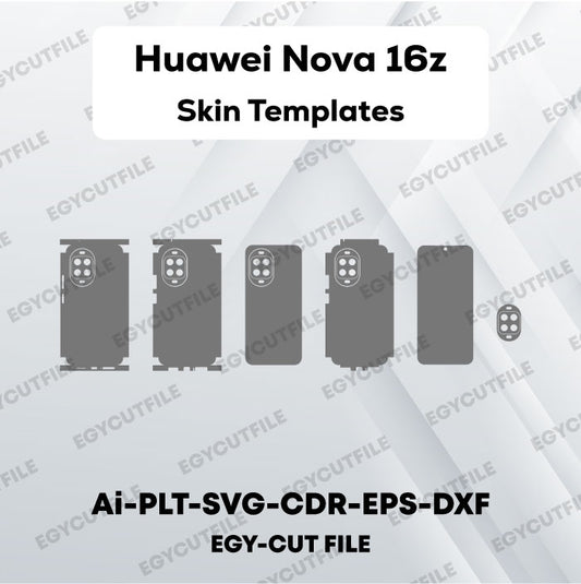 Huawei Nova 16z Vector Skin Cut Files