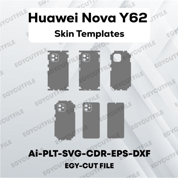 Huawei Nova Y62 Vector Skin Cut Files