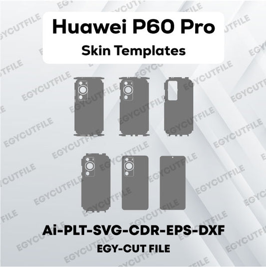 Huawei P60 Pro Vector Skin Cut Files