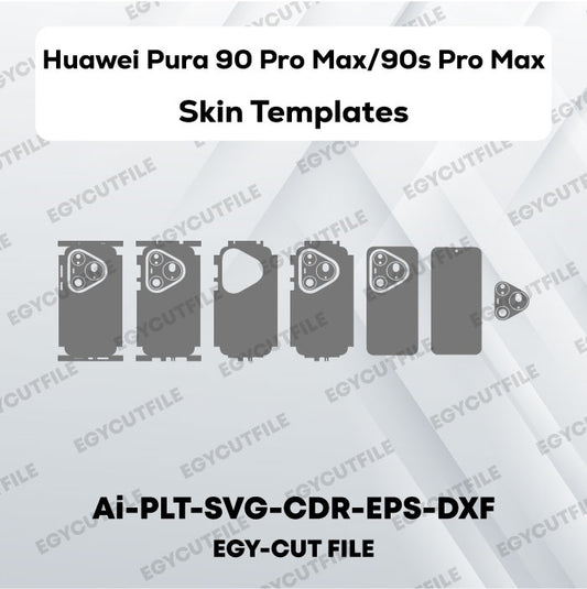 Huawei Pura 90s Pro Max-Huawei Pura 90 Pro Max Vector Skin Cut Files