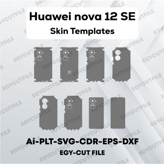 Huawei nova 12 SE Vector Skin Cut Files