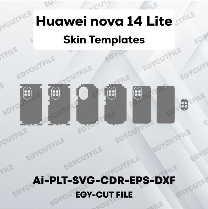 Huawei nova 14 Lite Vector Skin Cut Files