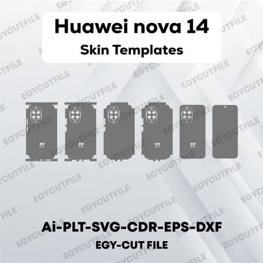 Huawei nova 14 Vector Skin Cut Files