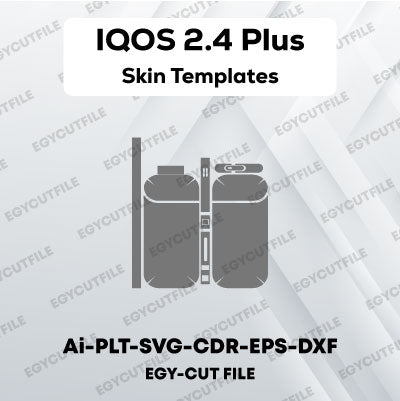 IQOS 2.4 Plus Vector Skin Cut Files