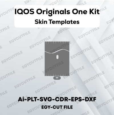 IQOS ORIGINALS ONE Kit Vector Skin Cut Files