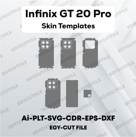 Infinix GT 20 Pro Vector Skin Cut Files