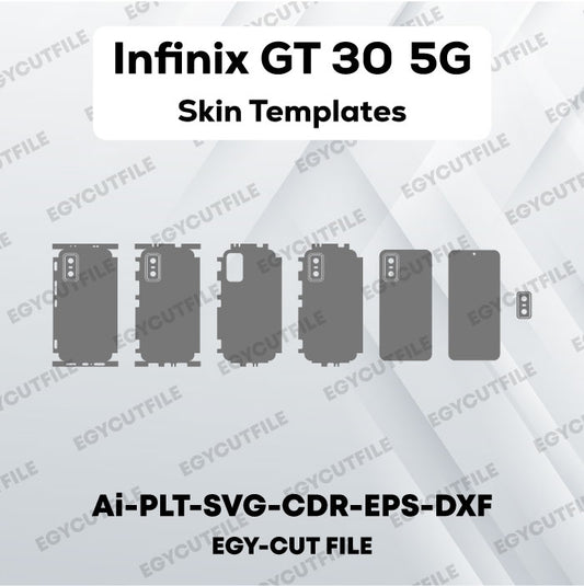 Infinix GT 30 5G Vector Skin Cut Files