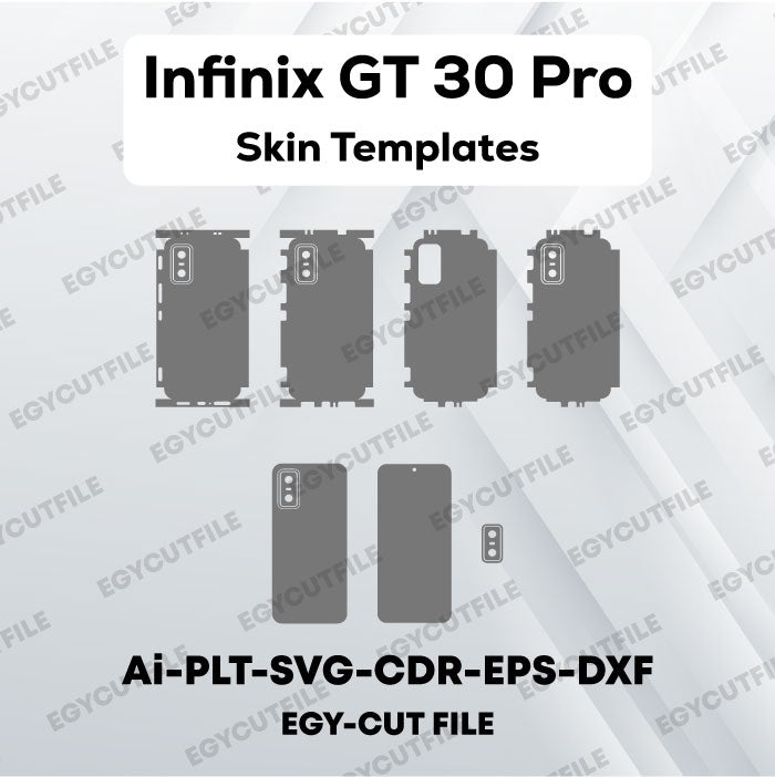 Infinix GT 30 Pro Vector Skin Cut Files