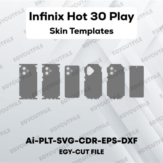 Infinix Hot 30 Play Vector Skin Cut Files