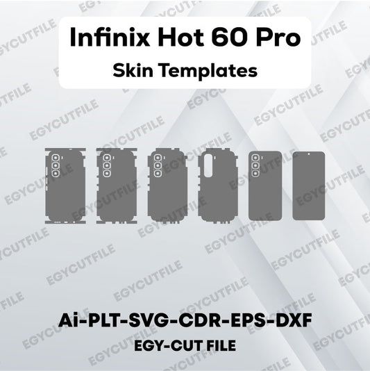 Infinix Hot 60 Pro Vector Skin Cut Files
