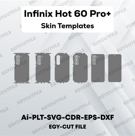 Infinix Hot 60 Pro+ Vector Skin Cut Files