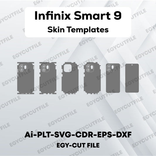 Infinix Smart 9 Vector Skin Cut Files