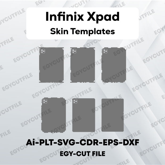 Infinix Xpad Vector Skin Cut Files
