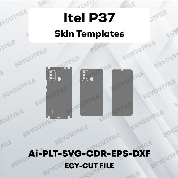Itel P37 Vector Skin Cut Files