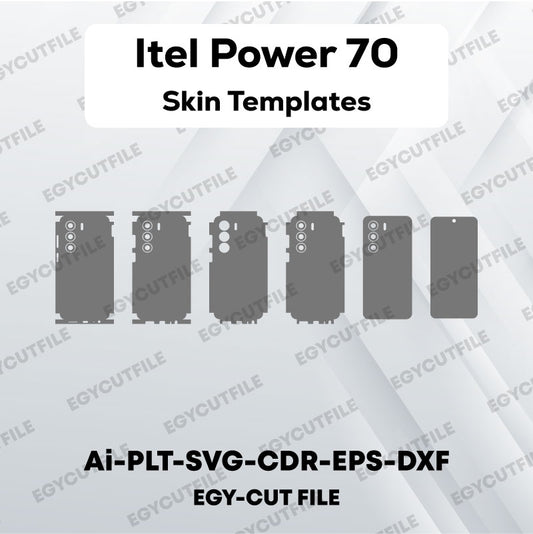 Itel Power 70 Vector Skin Cut Files