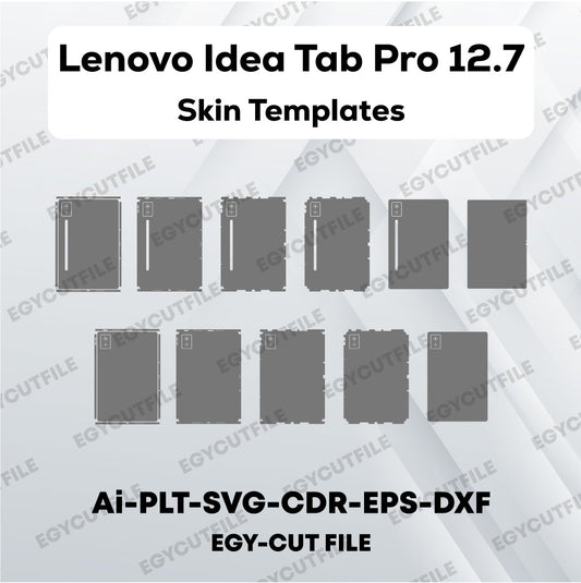 Lenovo Idea Tab Pro 12.7 Vector Skin Cut Files