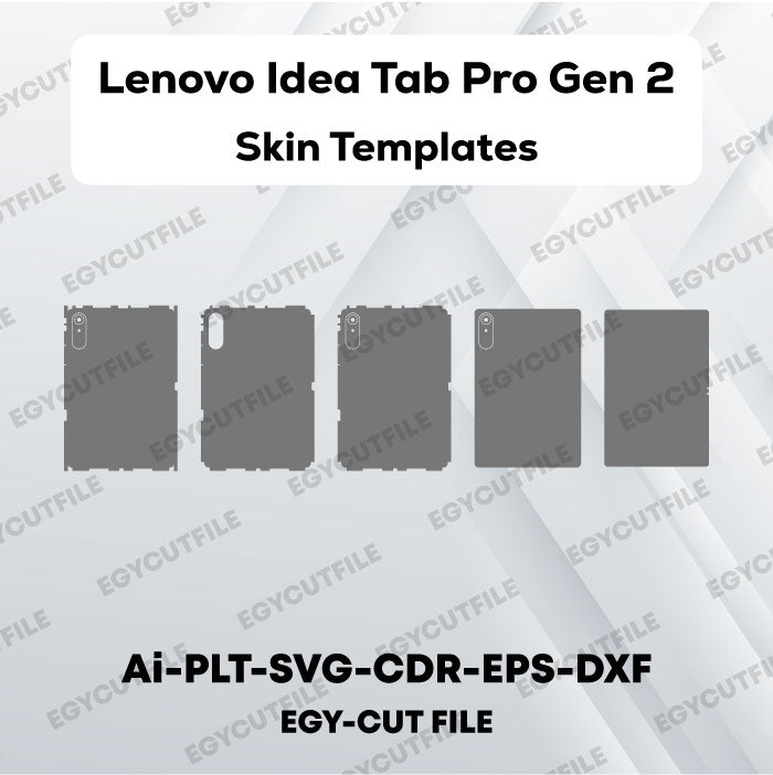 Lenovo Idea Tab Pro Gen 2 Vector Skin Cut FIles
