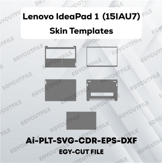 Lenovo IdeaPad 1 15IAU7 Vector Skin Cut Files