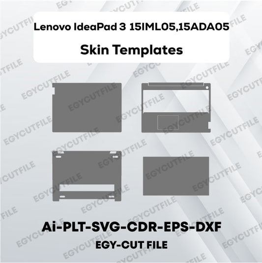 Lenovo IdeaPad 3 15IML05,15ADA05  (81WE) Vector Skin Cut Files