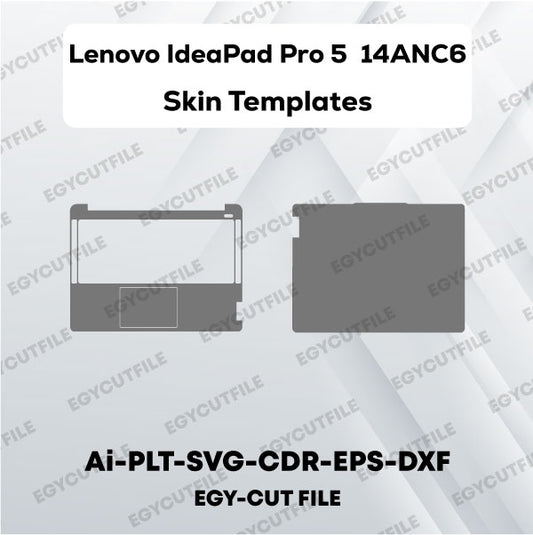 Lenovo IdeaPad Pro 5 14ANC6 Vector Skin Cut Files