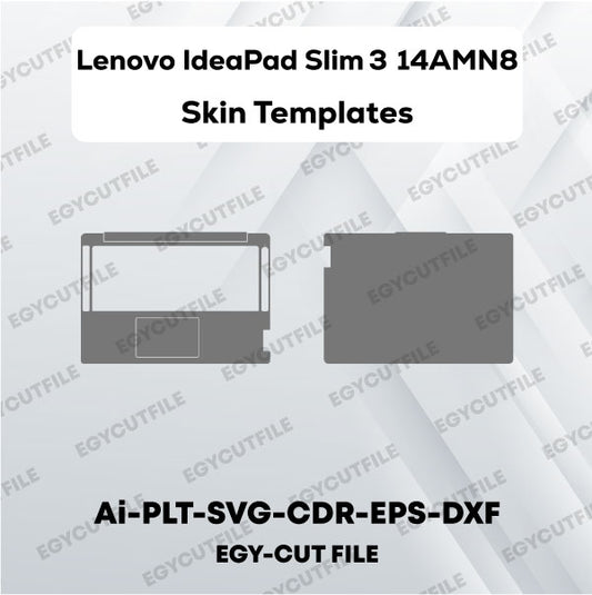 Lenovo IdeaPad Slim 3 14AMN8 Vector Skin Cut Files