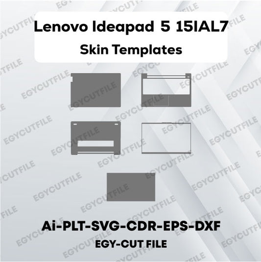 Lenovo Ideapad 5 15IAL7 Vector Skin Cut Files