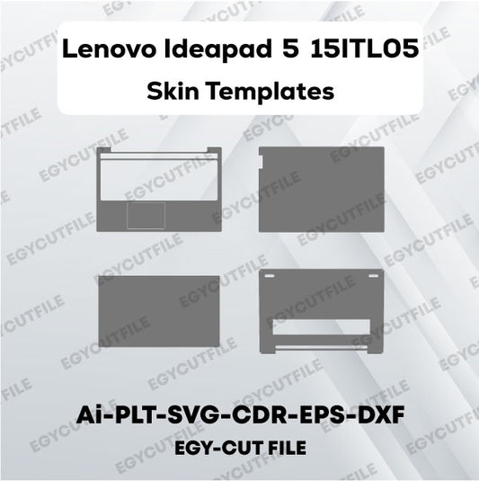 Lenovo Ideapad 5 15ITL05 Vector Skin Cut Files