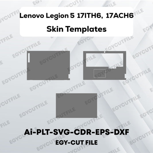 Lenovo LEGION 5 17ACH6H, 17ITH6 Vector Skin Cut Files