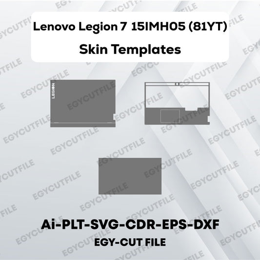 Lenovo Legion 7 15IMH05 (81YT) Vector Skin Cut Files