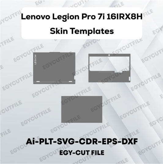 Lenovo Legion Pro 7i 16IRX8H Vector Skin Cut Files