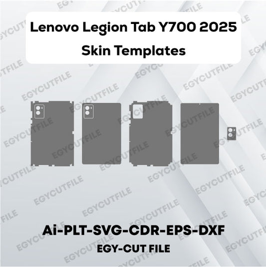 Lenovo Legion Tab Y700 (2025) Vector Skin Cut Files