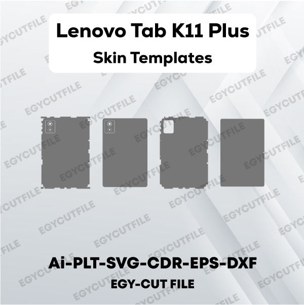 Lenovo Tab K11 Plus Vector Skin Cut Files