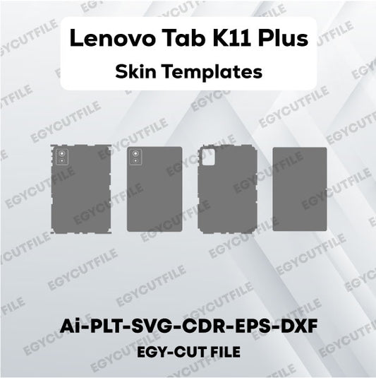 Lenovo Tab K11 Plus Vector Skin Cut Files