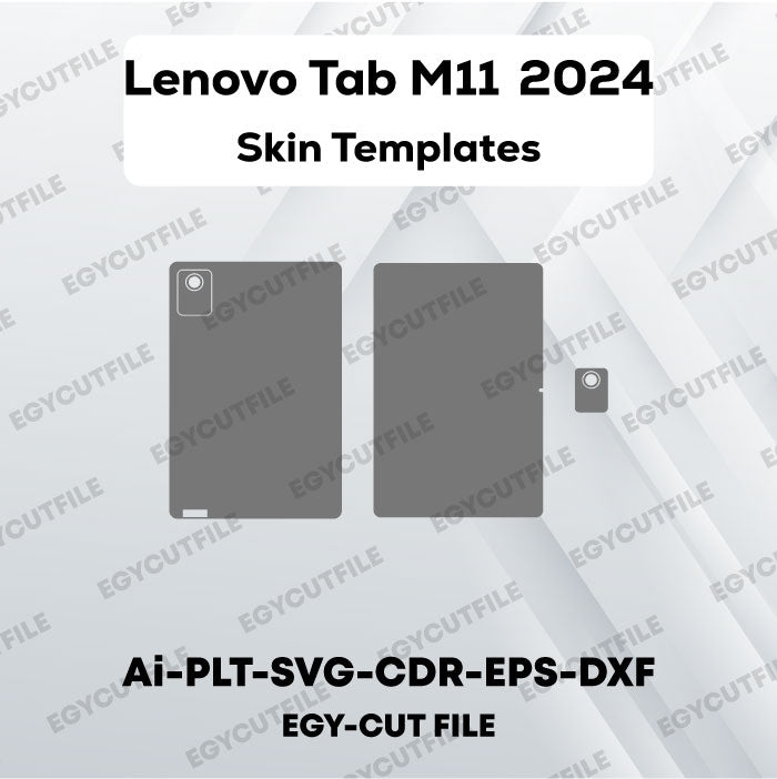 Lenovo Tab M11 2024 Vector Skin Cut Files