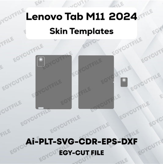 Lenovo Tab M11 2024 Vector Skin Cut Files