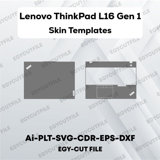 Lenovo ThinkPad L16 Gen 1 Vector Skin Cut Files