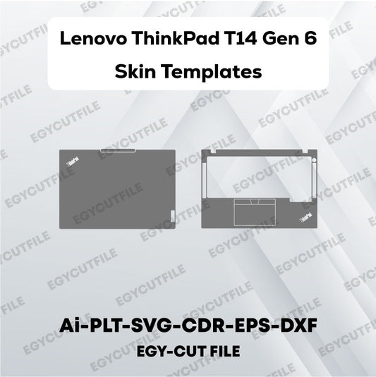 Lenovo ThinkPad T14 Gen 6 Vector Skin Cut Files