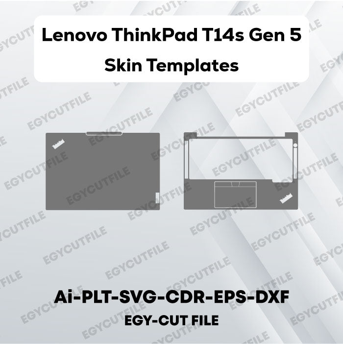 Lenovo ThinkPad T14s Gen 5 Vector Skin Cut Files
