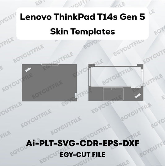 Lenovo ThinkPad T14s Gen 5 Vector Skin Cut Files